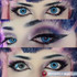 Magic Pop Blue Colored Costume Contacts (Rx) UGC