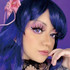 Anime Gallaway Violet Halloween Costume Contacts