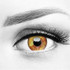 Anime Gold Brown Costume Contacts
