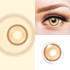 Magic Pop Golden Brown Anime Costume Contacts (Rx)