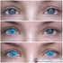 Anime Ragdoll Cat Blue Halloween Costume Contacts UGC