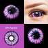 Purple Elf Eye Sclera 22mm Halloween Costume Contacts