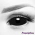 Black Sclera 22mm Costume Contacts (Rx)