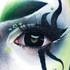 Black Out Mini Sclera 17mm Contacts UGC