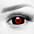 Ghoul Red Black Mini Sclera 17mm Contacts