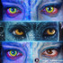 Avatar Green Yellow 17mm Mini Sclera Halloween Costume Contacts ugc