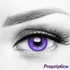 Magic Pop Bright Violet Anime Costume Contacts (Rx)