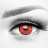 Bloody Eye Red Halloween Costume Contacts