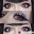Vampire Fiery Red Halloween Costume Contacts UGC