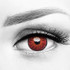 Doll Red Halloween Costume Contacts