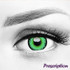 Cyber Aurora Green Halloween Costume Contacts (Rx)