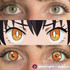 Anime 2 Sunflash Gold Yellow Costume Contacts (Rx)