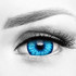 Elf Blue Eye 17mm Mini Sclera Costume Contacts