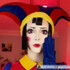 Digital Circus Jester Pomni Red Costume Contacts (Rx) UGC