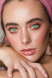 Moco Jelly Snap Green Costume Contacts Model Pic