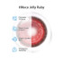 Moco Jelly Ruby Red Costume Contacts (Rx) PNG