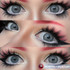 Silver Bloom Designer Colored Contacts UGC