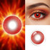 Hero Comic Pyro Red Costume Contacts sample