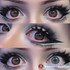 Morning Starry Red Grey Costume Contacts ugc