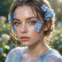 Crystal Fairy Blue Costume Contacts  UGC