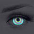 DigitalCircus UV 17mm Mini Sclera Contacts- Under UV