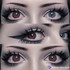 Chroma Pulse Neon Red Costume Colored Contacts