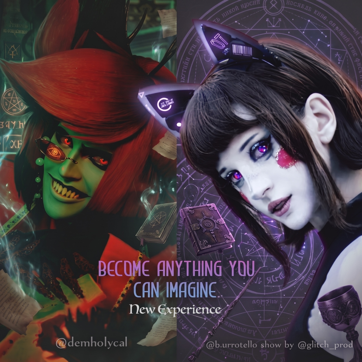 MocoQueeen Halloween Colored contacts SFX