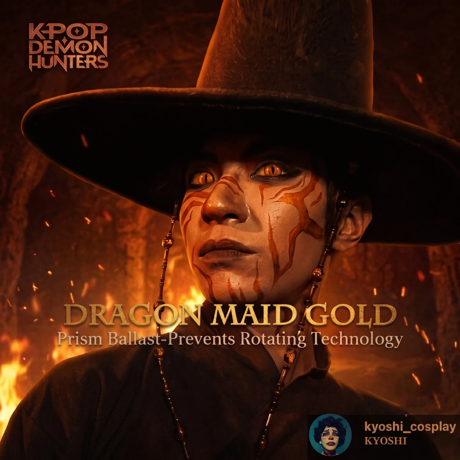 Dragon Maid Gold Prism Ballast Contacts