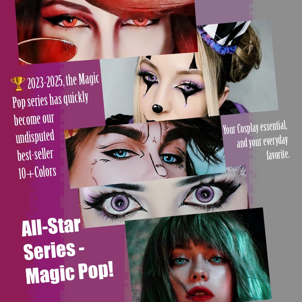 Las Vegas Blue Colored Contacts