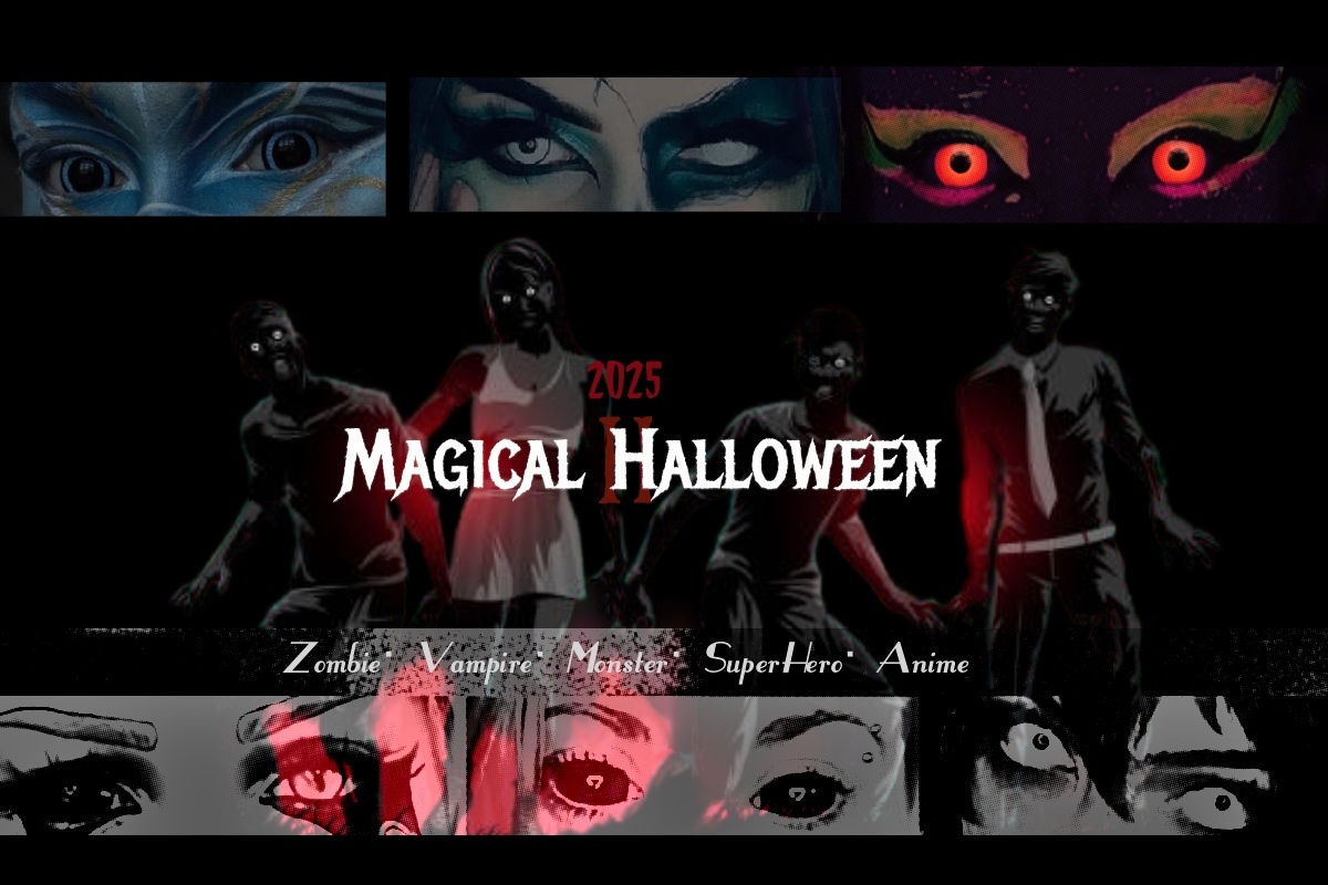 Halloween MocoQueen Colored Contacts - To the Magic, Anime Natural, Movie, Halloween, Costume 