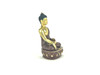 Gilded Gold/Bronze 8" Shakyamuni Nepalese Buddha Statue #st264