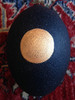 Egg of Creation - Women's Mysteries Rattle - Sun, painted Emu Egg