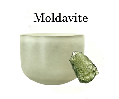 Moldavite Singing Bowls