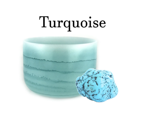 Turquoise Singing Bowls