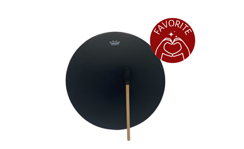 REMO Black Bahia Earth Vegan Drum