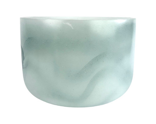 11" F Note 432Hz Emerald Fusion Empyrean Crystal Singing Bowl UP -25 cents  11001540