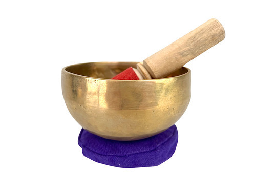 4.75" A#/E Note Himalayan Singing Bowl #a3201023