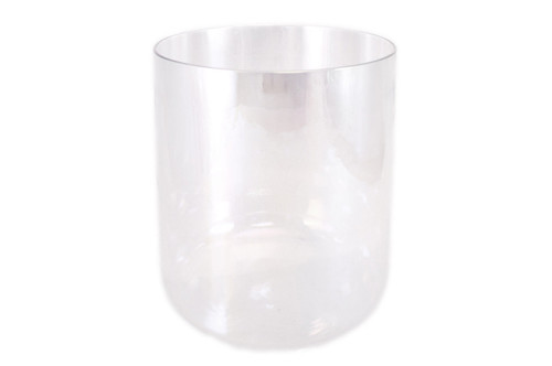 7" E Note 432Hz Clear Quartz Crystal Singing Bowl Crystal Vibes -25 cents  33001928