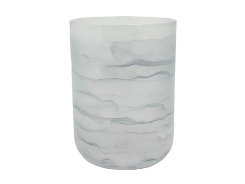 6" A Note Apophyllite Translucent Fusion Crystal Singing Bowl Crystal Vibes -45 cents  11003326