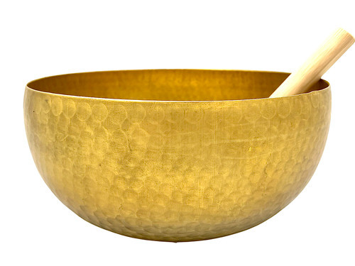 12" Zen Odyssey Iridescent Halo Brass Singing Bowls