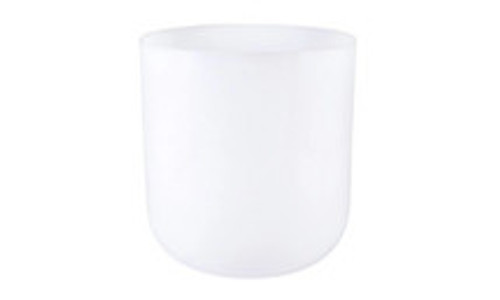 *Blemished* Crystal Featherlight 432Hz Perfect Pitch G# Note Singing Bowl 8" -35 cents  85000764
