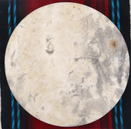 16" Native American Framed Bear Drum BR1601