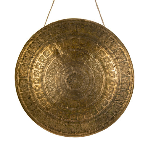 Symphonic Etched Hand Made Temple Gong 38" #gong17600 Symphonic Etched Hand Made Temple Gong 38" #gong17600