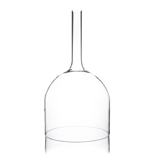 7" D Note 440Hz Clear Halo Handle Crystal Singing Bowl Crystal Vibes +20 cents  13001132