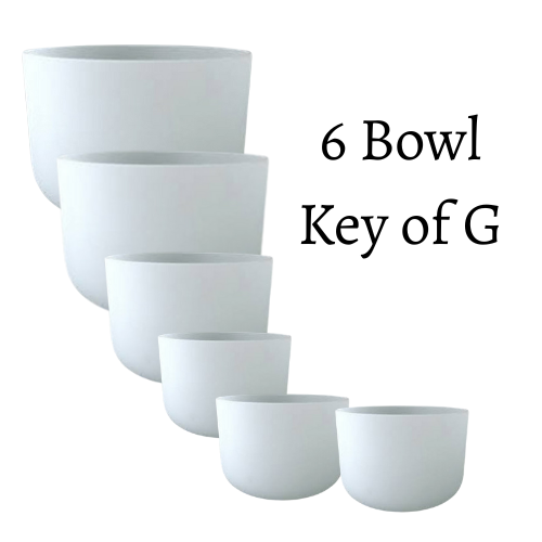 6 Bowl Giant 432hz Key Of G Harmonic Chord Crystal Singing Bowl Set 6 Bowl Giant 432hz Key Of G Harmonic Chord Crystal Singing Bowl Set
