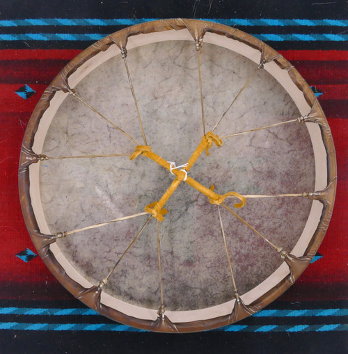 18" Horse Native American Frame Drum H1886