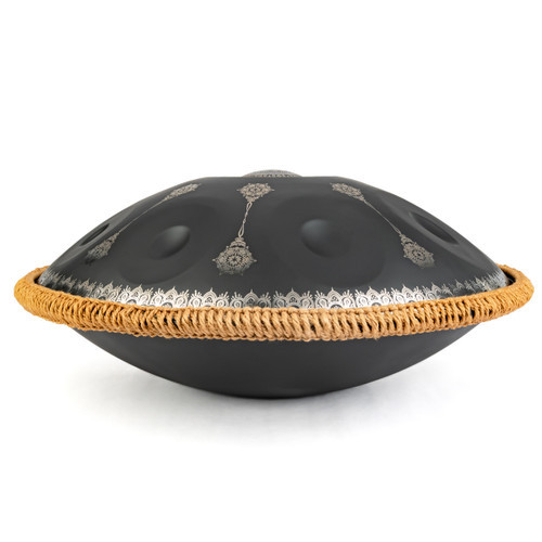 9-Note 432Hz D Minor Zen Wanderlust Hand Pan Black 9-Note 432Hz D Minor Zen Wanderlust Hand Pan Black