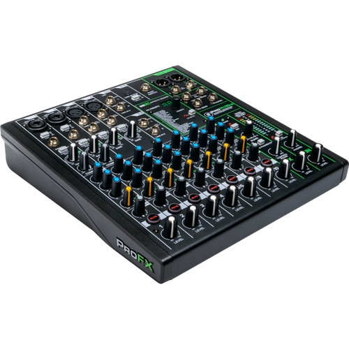 (Open Box) Mackie ProFX10v3 10-channel Mixer with USB (4 XLR Mic Input)
