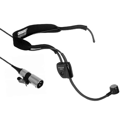 Shure WH20-XLR Headworn Dynamic Microphone with XLR Connector