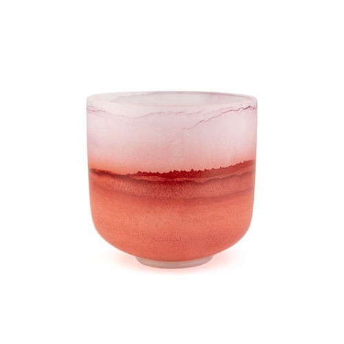 7" C# Note 440Hz Perfect Pitch Amethyst/Garnet Empyrean Fusion Crystal Singing Bowl Crystal Vibes +0 cents  11003717